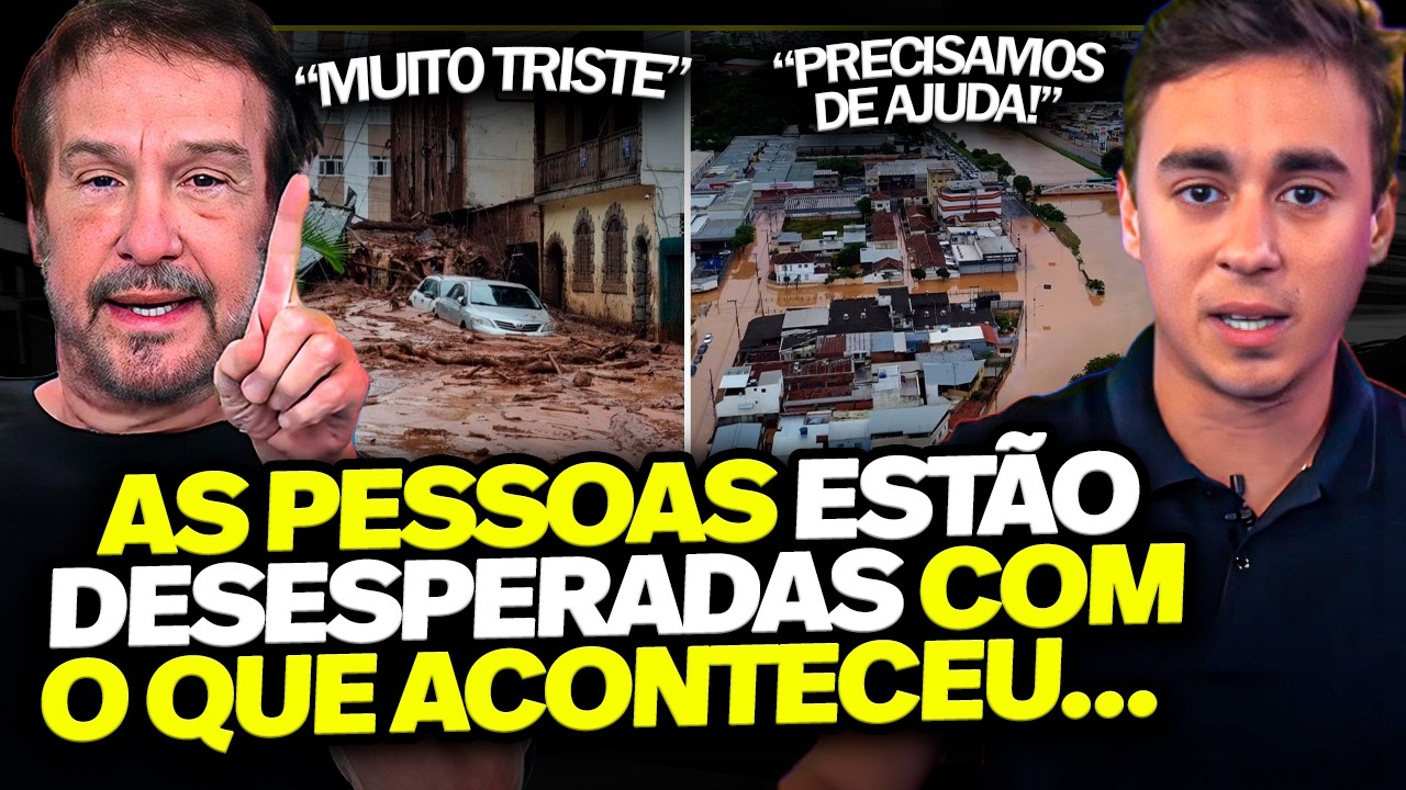 NO PÂNICO, NIKOLAS FERREIRA DESABAFA SOBRE A TRISTE SITUAÇÃO EM MINAS GERAIS