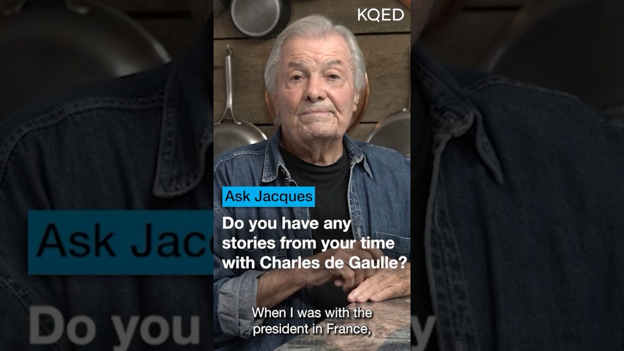 Жак Пепен готовит Шарля де Голля | KQED Спросите Жака