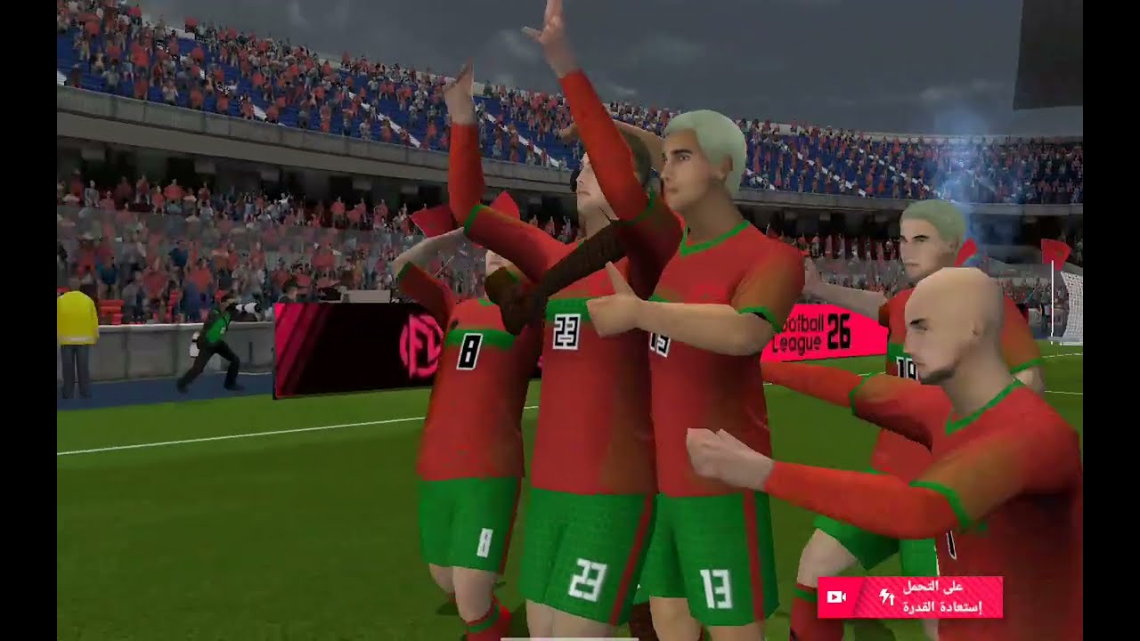 العبت لعبة كرة القدم والمغرب خسرتنا غش. 🤬😡