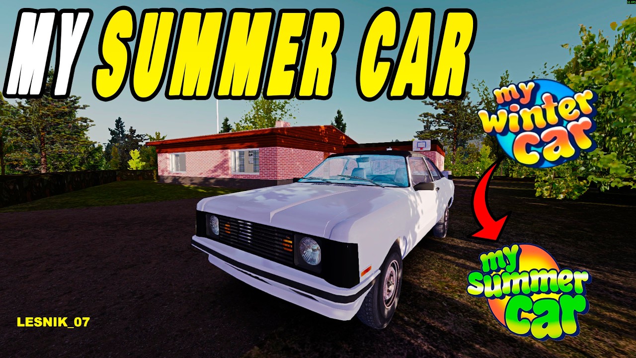 Мод MY SUMMER CAR  В  My Winter car