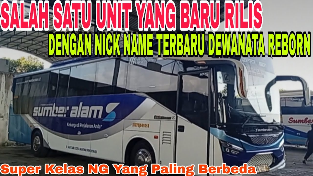 SALAH SATU UNIT TERBARU DARI BUS SUMBER ALAM MERCY OF 1623 ‼️🔥[ Bar Bar Dengan Kelas Paling Berbeda]