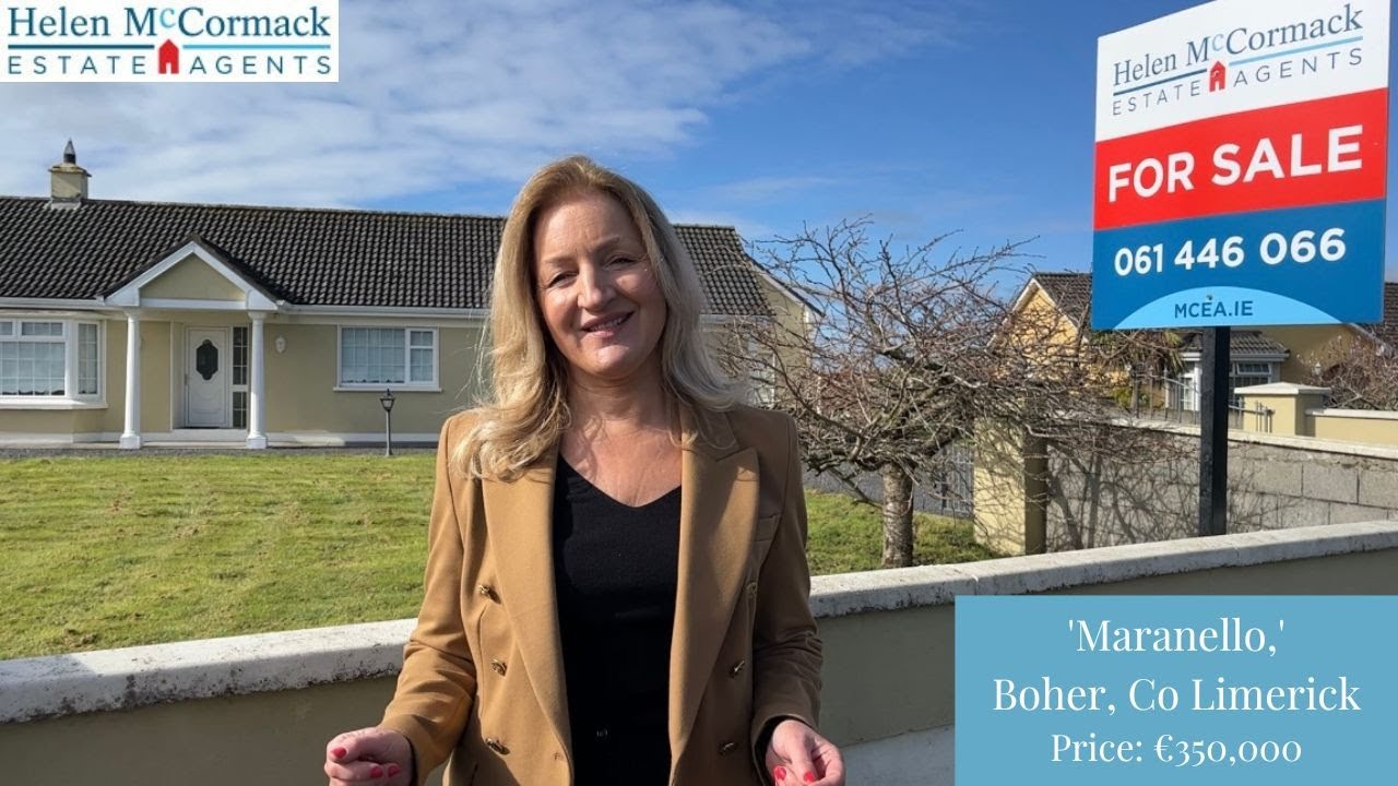 Bungalow Residence For Sale | 'Maranello,' Boher, Co Limerick