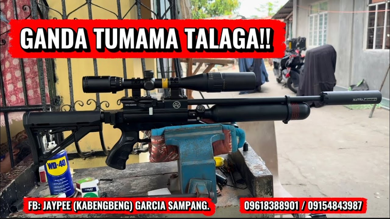 Itetest tlga natin yan para Maksiguro Magnd Patama MINI PREDATOR BOTTLE TANK