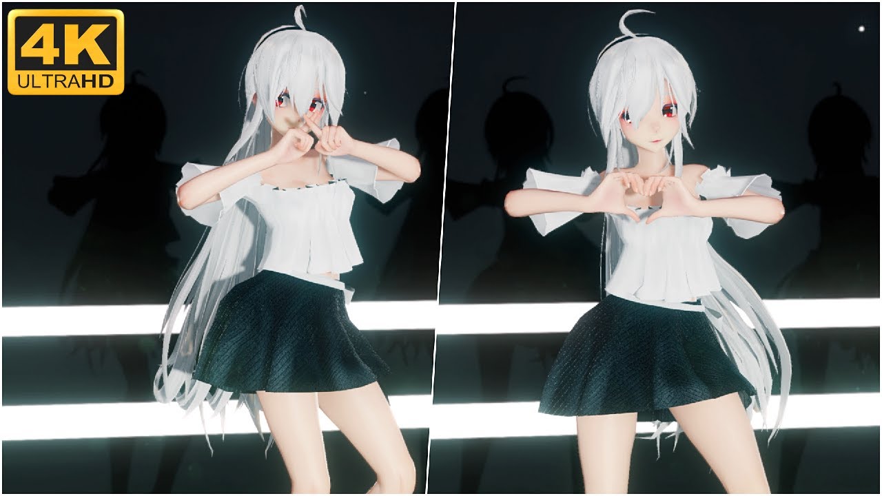 [MMD/4K]하쿠(弱音HAKU) - 베놈(Venom/ベノム)