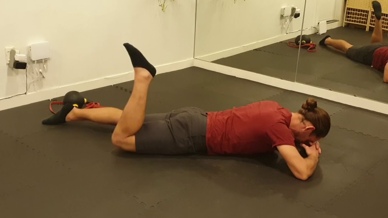Prone hip rotation | The MSK Physio