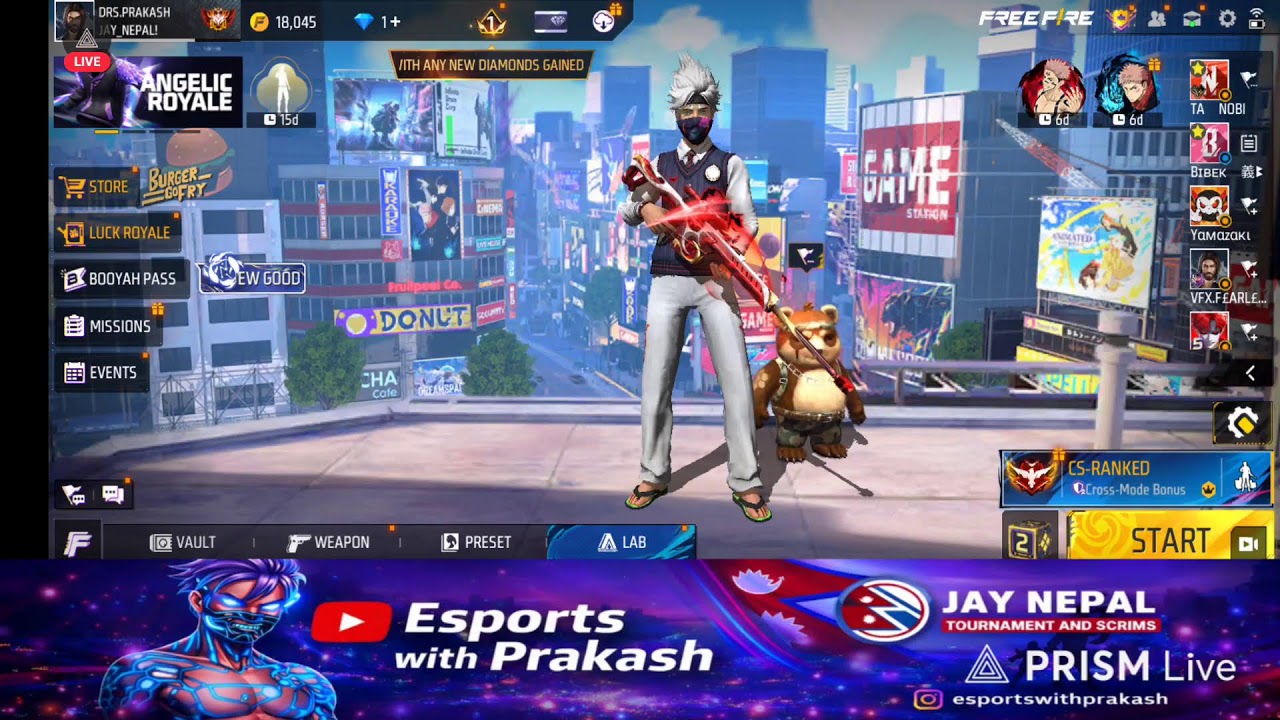 🔥 GRAND FINAL DAY LIVE 🔴 | JAY NEPAL FREE TOURNAMENT