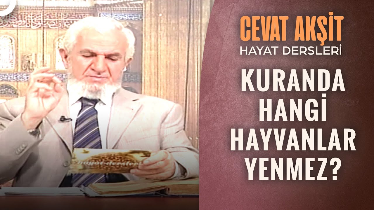İslam'da Eti Yenmeyen Hayvanlar | @Cevat Akşit ile Hayat Dersleri 24. Bölüm