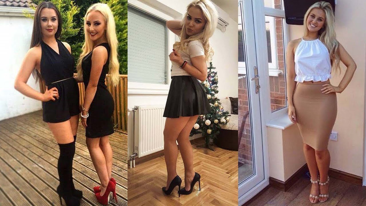 Great High Heel Fashion Short Dress Stylish