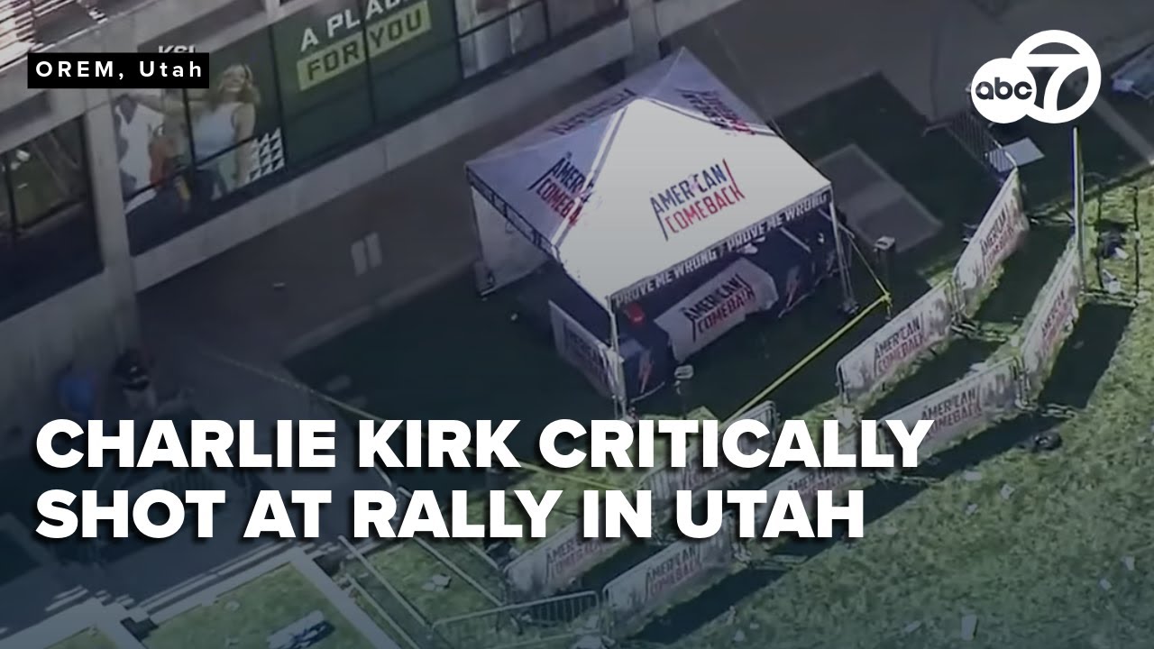 WATCH: Charlie Kirk shot, killed after Utah Valley University shooting, President Trump confirms