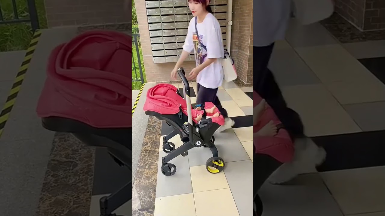 Baby stroller multifunctional baby stroller, basket, cradle #cute #toys #earlyyears #earlylearni