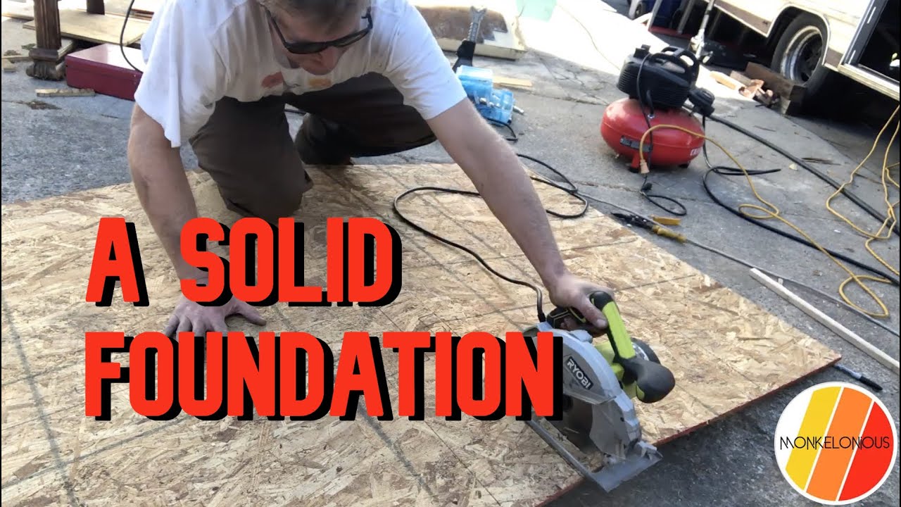 1986 Toyota Dolphin - Subfloor Installation (part 3)
