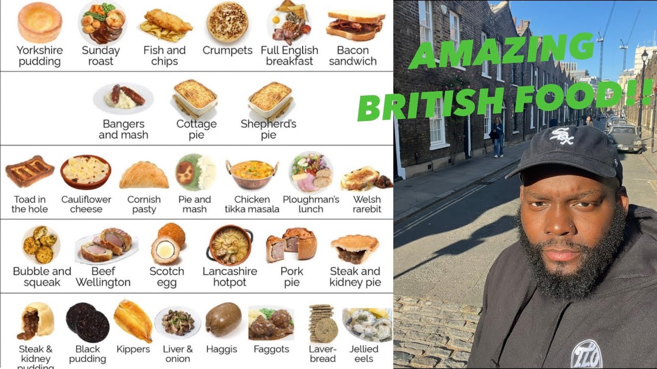 ЗДЕСЬ ВСЁ, ЧТО Я, КАК АМЕРИКАНЕЦ, ВПЕРВЫЕ ЕМ В ВЕЛИКОБРИТАНИИ!