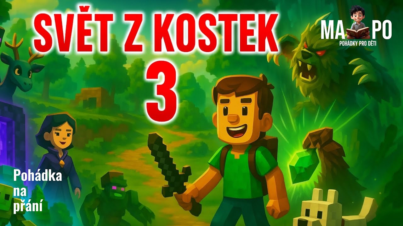 KOUZELNÝ SVĚT Z KOSTEK 3 🏰 Audiopohádka pro děti | Pohádka na přání | Hranice světa