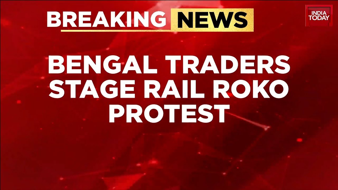 Bengal Hawkers Block Railway Tracks Over Eviction Drive In North 24 Parganas | India Today