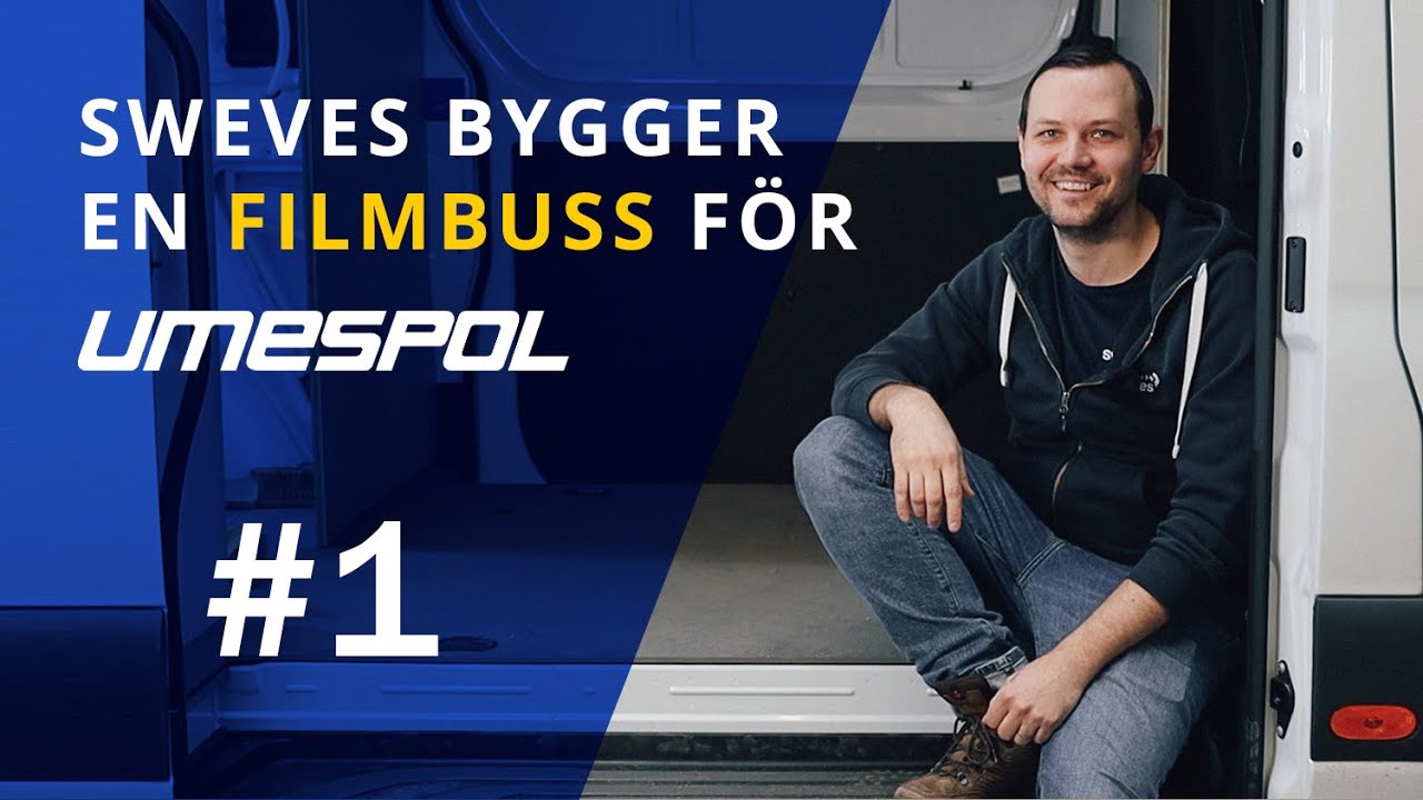 Sweves bygger en filmbuss för Umespol #1