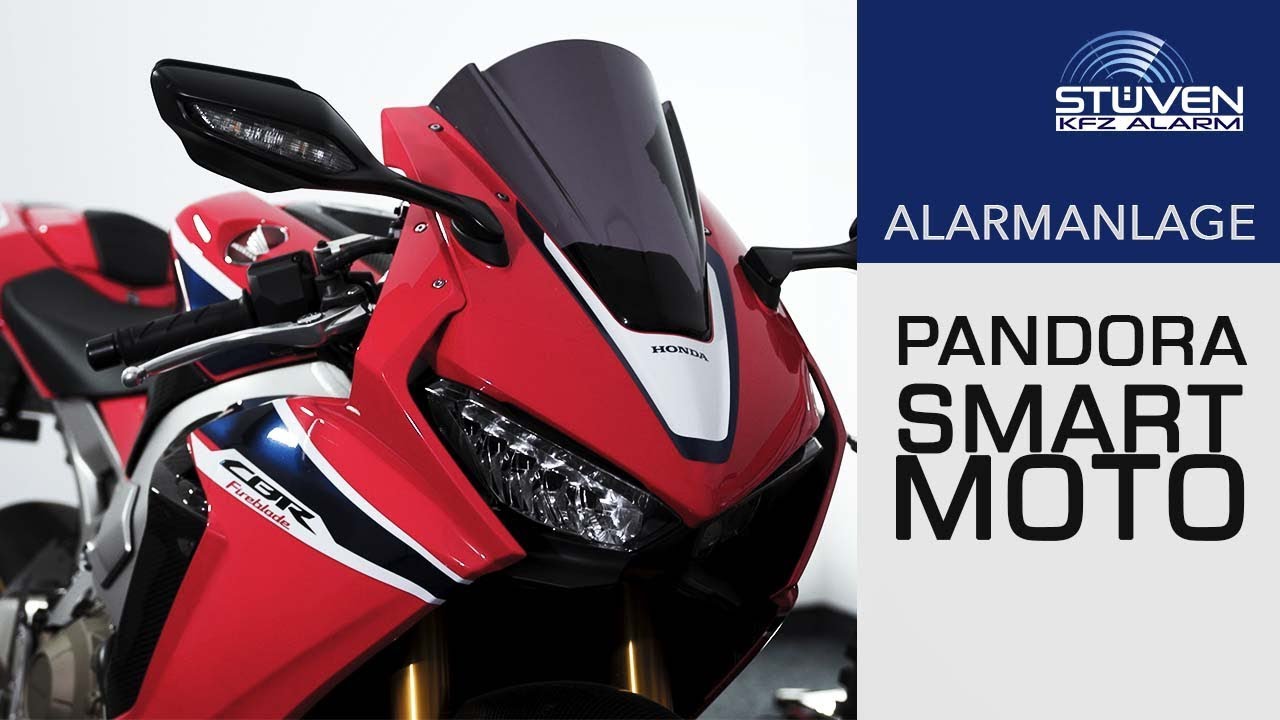 Pandora Smart Motorrad Alarmanlage Honda Fireblade 2019