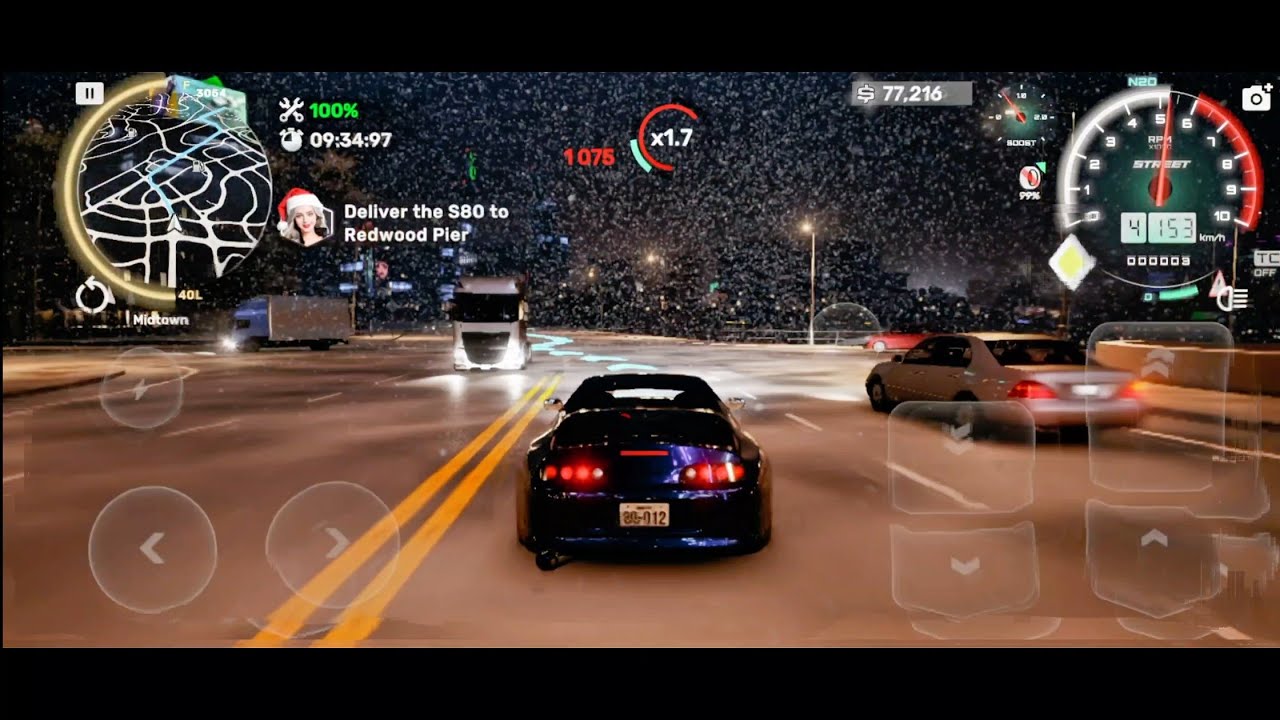 🔥 CarX Street Gameplay | Crazy Drift & Speed 🚗💨 | Jahangir BD Gaming