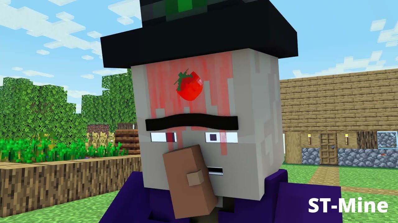 Bad Villager and the Pig Potion. @ST-Mine