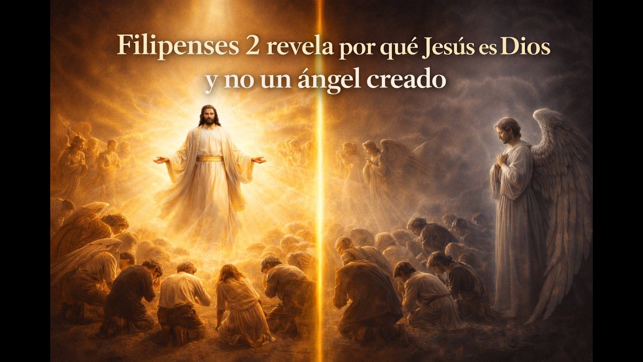 Filipenses 2 revela por qué Jesús es Dios y no un ángel creado
