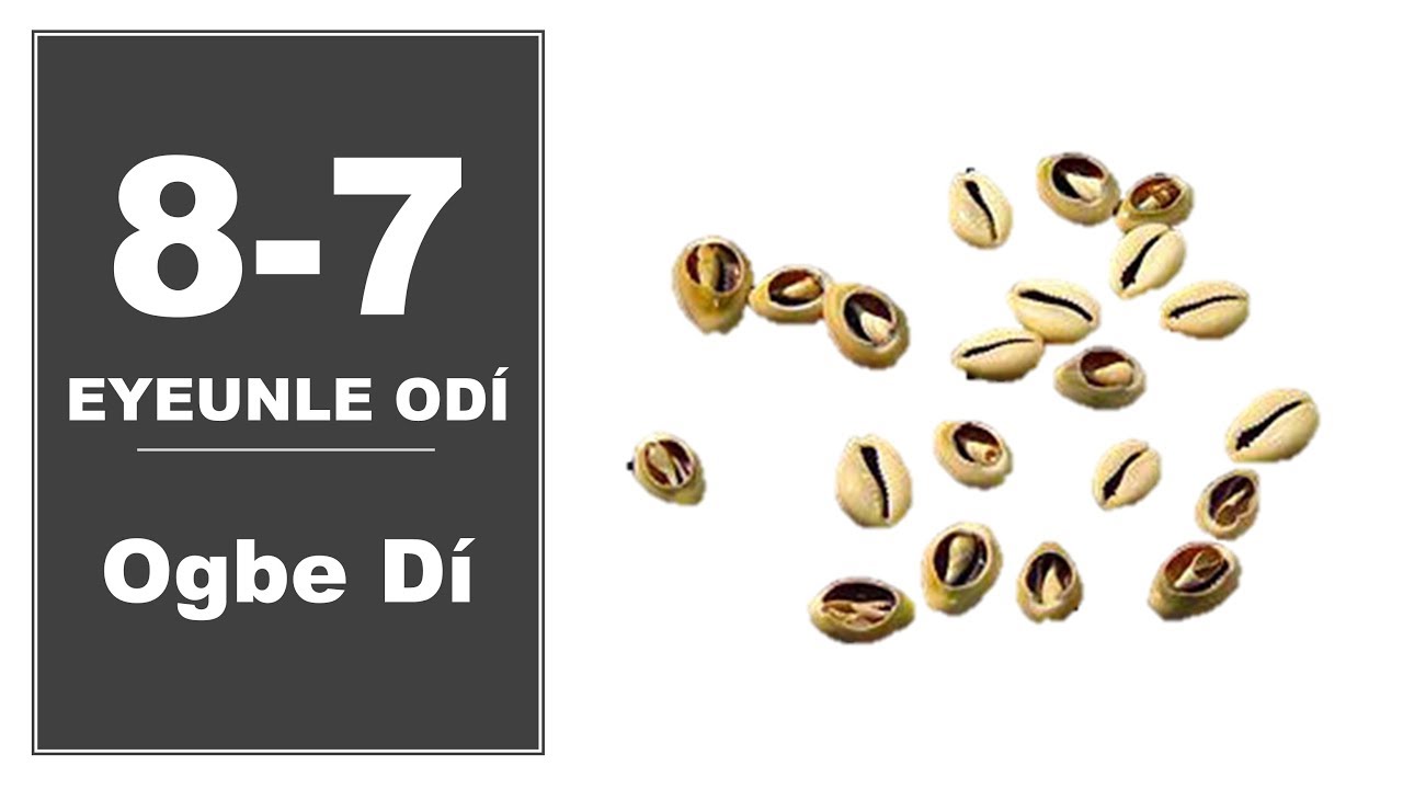 Eyeunle tonti Odi (8-7) Ogbe Dí