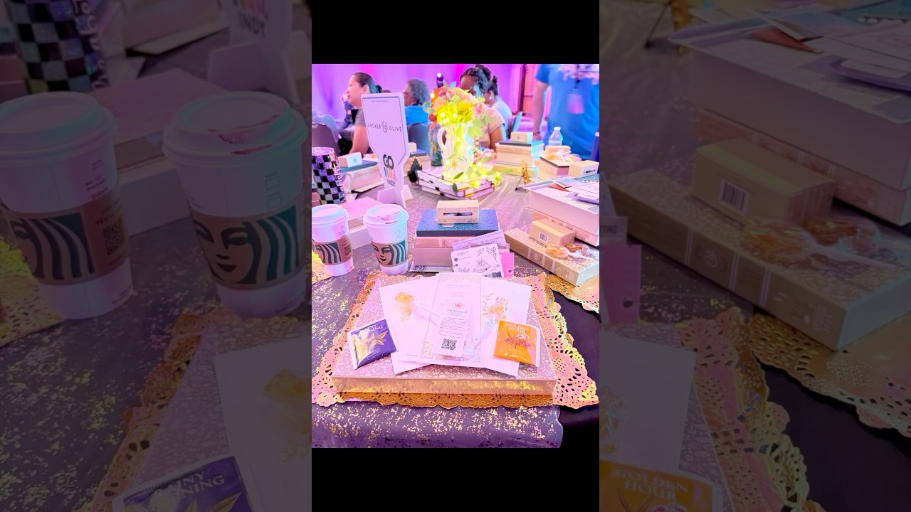 @ArcherandOlive &lsquo;s amazing table gifts at Go Wild 2025 @WildforPlanners #plannercommunity