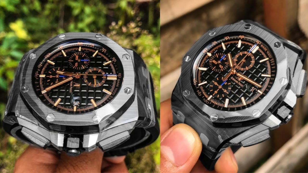 New Audemars Piguet Ceramic - AP ROO 44mm Watch Review