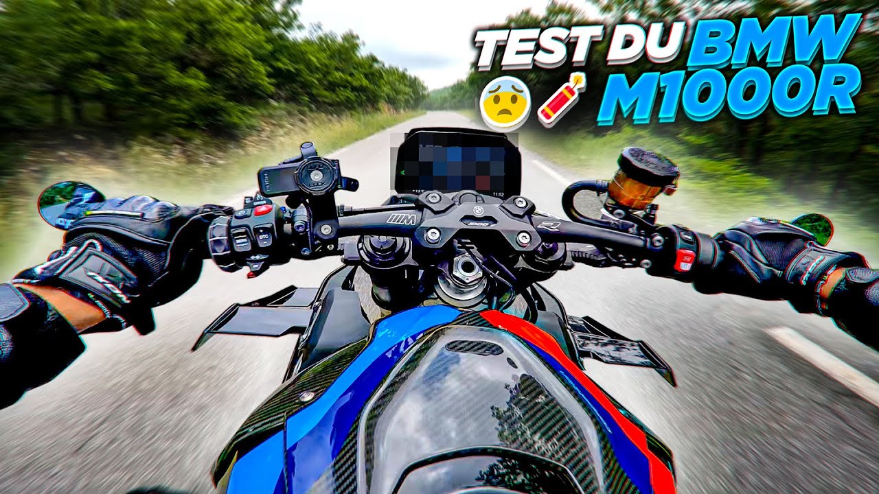 TEST DU BMW M1000R 🧨😨 MISSILE DE 220 CV