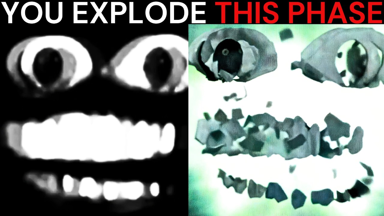 Mr Incredible Becoming Uncanny meme (You explode this phase) | 150+ phases