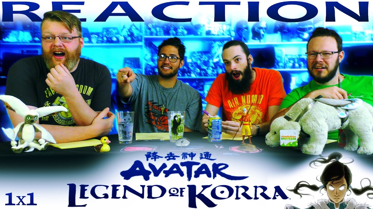 The Legend of Korra 1x1 REACTION!! 