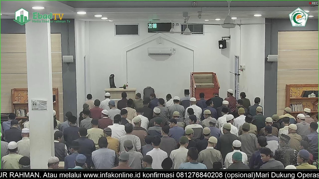 Shalat Tarawih Malam Ke-10 Ramadhan 1447 H