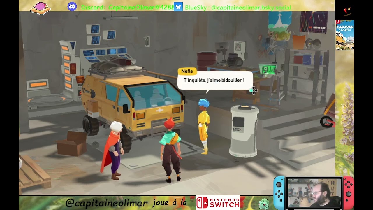 [FR/ENG]Let's play Caravan SandWitch sur ma Nintendo Switch2