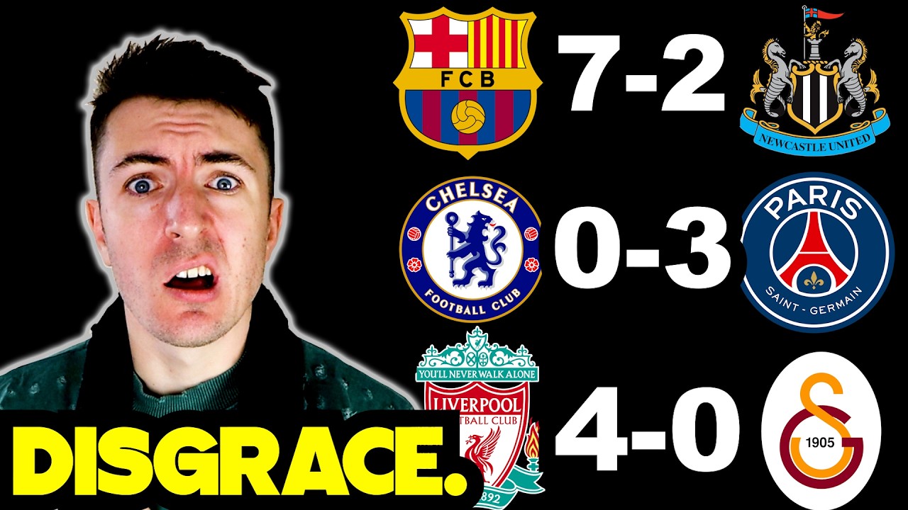 REACTING To Champions League 2nd Legs..