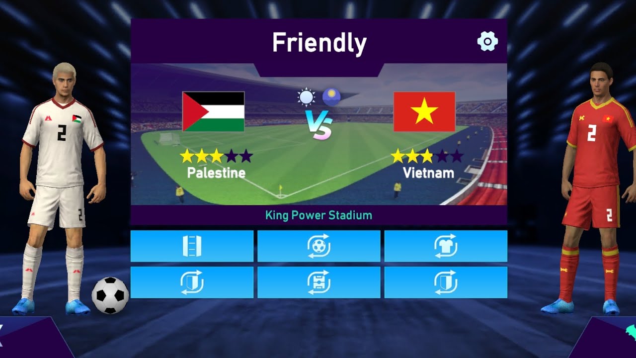 FIFA World Cup 2026 Asian qualifiers.                       Palestine vs Vietnam