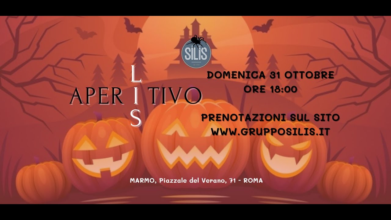 APERITIVO LIS Halloween 2021 - La Scuola di LIS 