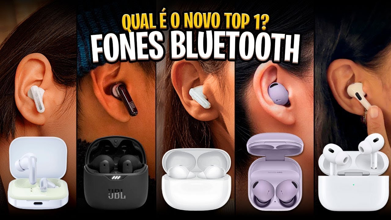 Qual o Melhor FONE BLUETOOTH para 2025? Top 5 Intra-auriculares Revelados ✅