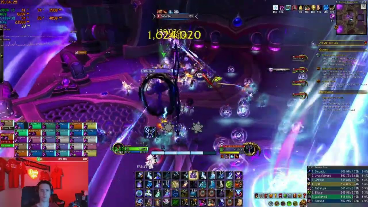 Manaforge Omega Normal 8/8 & HC 1/8 Frost Mage Pov