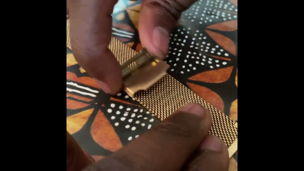 Comment r&eacute;gler la taille d'une montre.