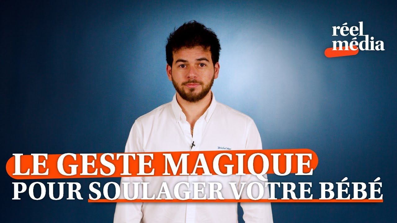 Le geste parfait cet ostéo pour soulager les bébés