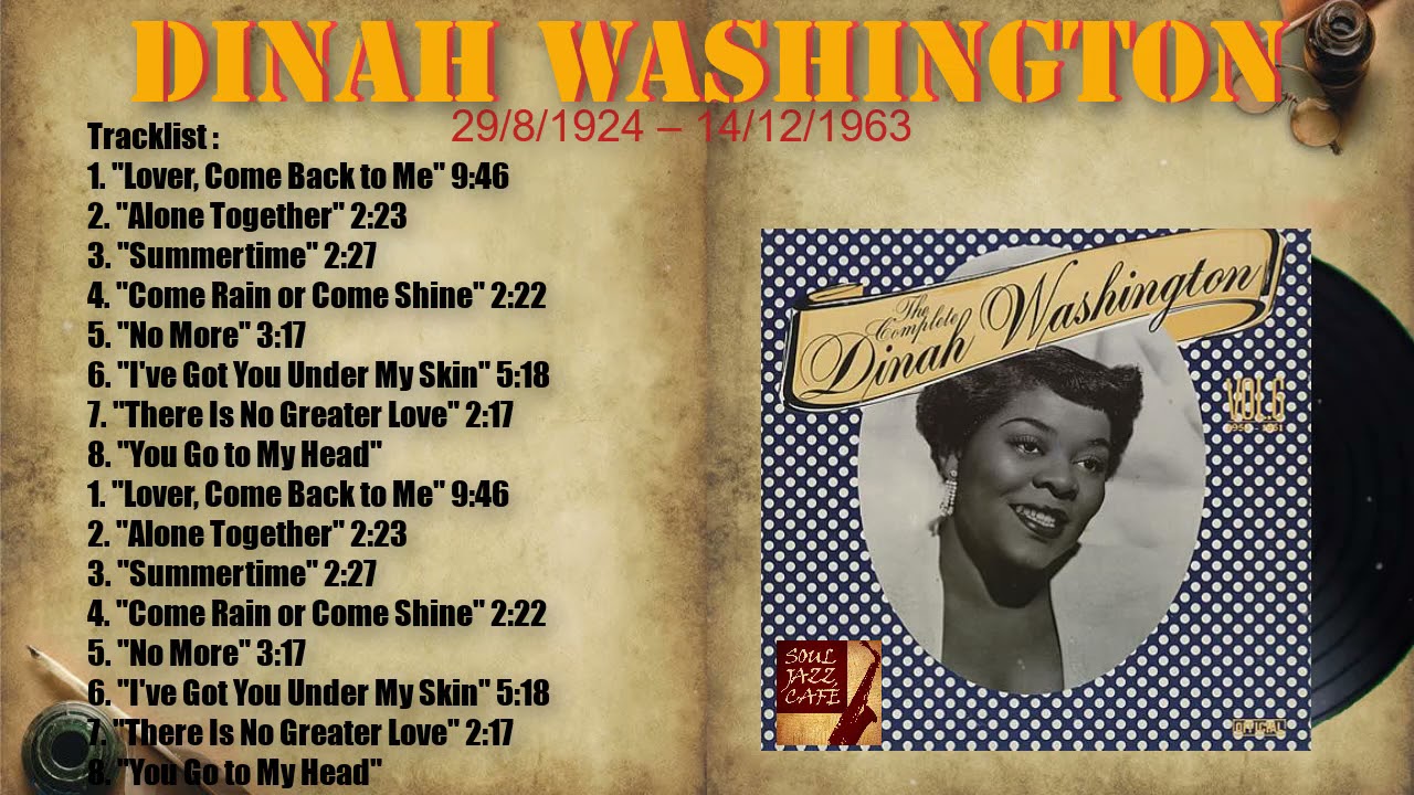 Dinah Washington (Greatest Hits) DINAH WASHINGTON - THE BEST