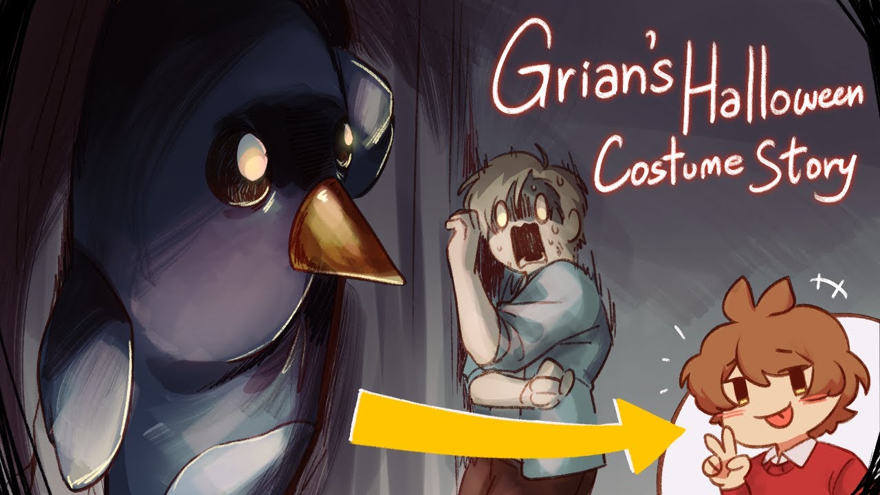 Grian's Halloween costume story // GIGS play Mario party Animatic