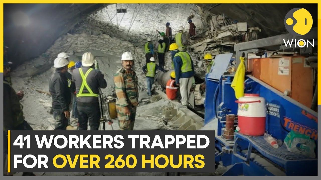 Uttarakhand tunnel collapse: Rescuers drill halfway towards the trapped workers | India News | WION