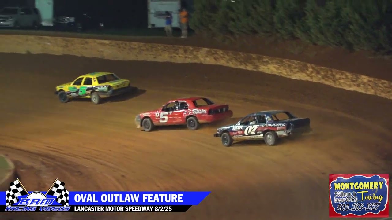 Oval Outlaw Feature - Lancaster Motor Speedway 8/2/25