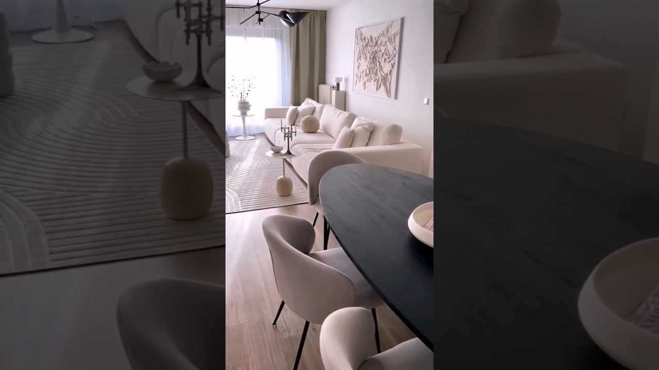 INSPIRA&Ccedil;&Atilde;O SALA DE ESTAR/JANTAR INTEGRADA #decora&ccedil;&atilde;o #trends #home #arquitetura #design #trends