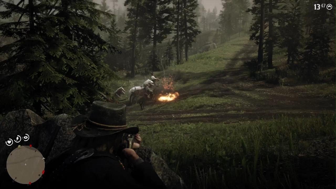 Red Dead Redemption 2 Chapter 4 Part 70 Stagecoach Robbery #2 (Hector)