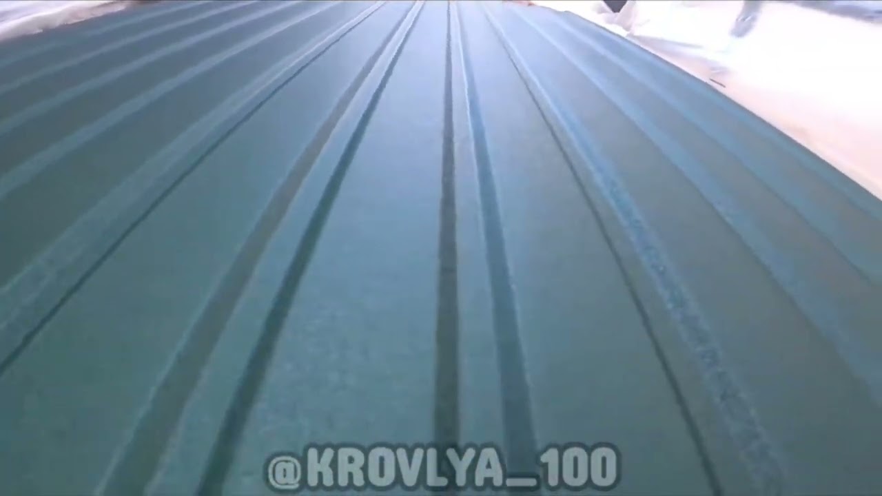 Профлист 0.33 мм Пс 10 мм ral 6005 зелений матовий середня товщина для паркану, забора 