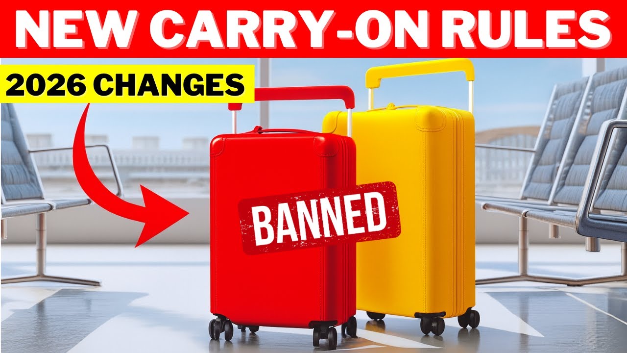 NEW Carry-On Rules 2026: What TSA Will CONFISCATE (Prepare Before Your Flight)