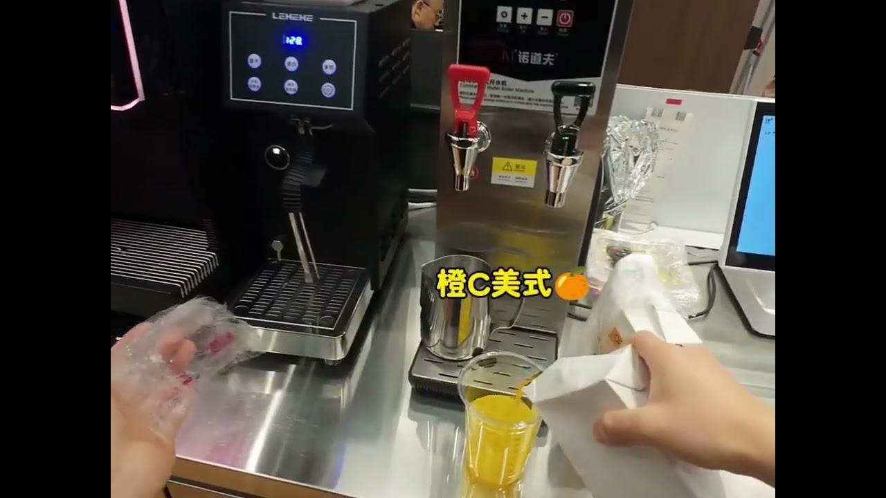 Working in a Coffee Cafe as a Solo Worker Busy Monday