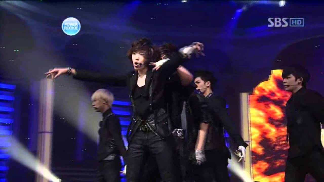 Teen Top - Clap (Tin Top - Clap) @ SBS Inkigayo Популярная песня 100912
