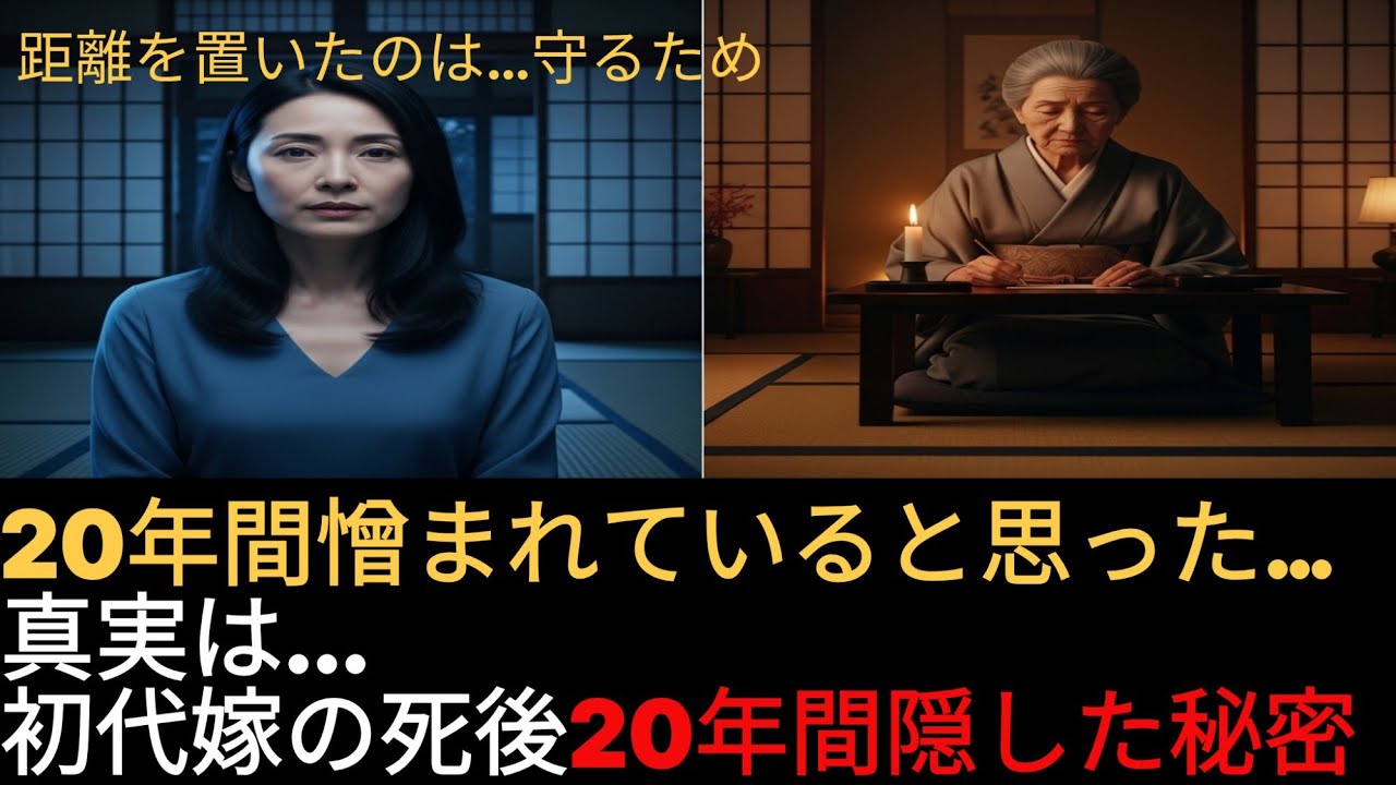 【涙腺崩壊】姑が20年間私を拒絶した本当の理由 | 遅すぎた真実