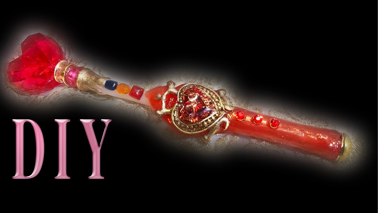 【レジン】シュガシュガルーン・ショコラのルーンハートスティック作り方・魔法雑貨をつくろう